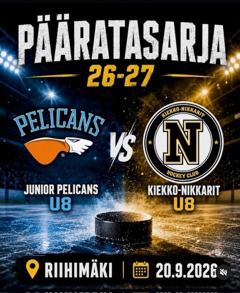 Pääratasarjan aloitusottelut 20.9. Riihimäellä