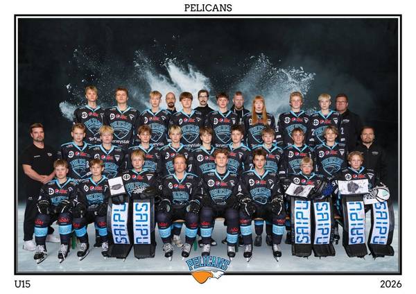 Pelicans U15 joukkue