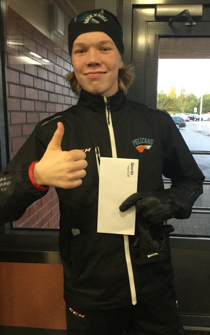 Oskari Kuntonen syyskuun pelaaja