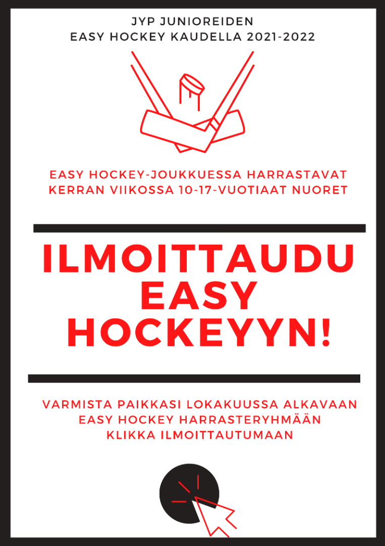 Ilmoittaudu Easy Hockeyyn!