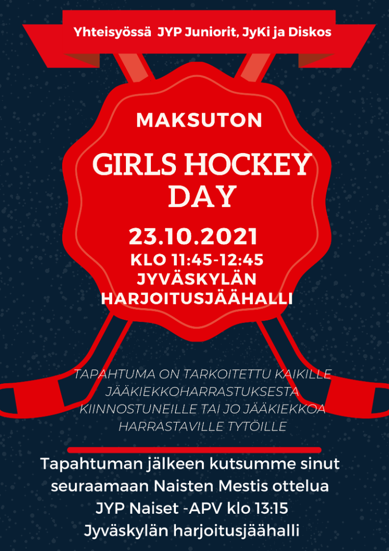 Girls Hockey Day 23.10.2021