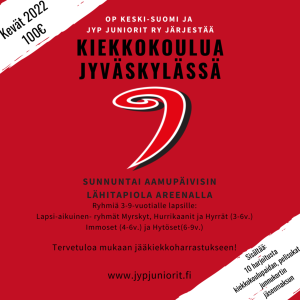 Ilmoittaudu kiekkokouluun Jyväskylään!