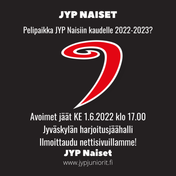JYP Naiset avoimet jäät 1.6.2022