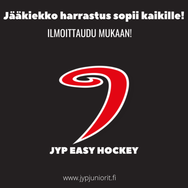 Ilmoittaudu mukaan JYP Easy Hockey-joukkueeseen!