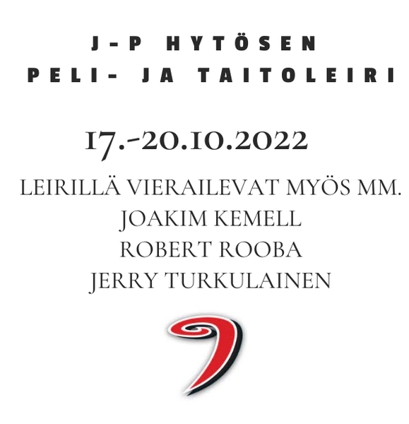 Tule mukaan J-P Hytösen peli- ja taitoleirille syyslomaviikolla!