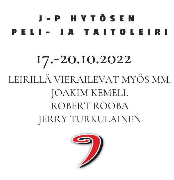 Tule mukaan J-P Hytösen peli- ja taitoleirille syyslomaviikolla!