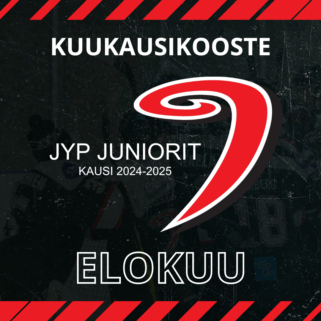 JYP Junioreiden kuukausikooste: Elokuu