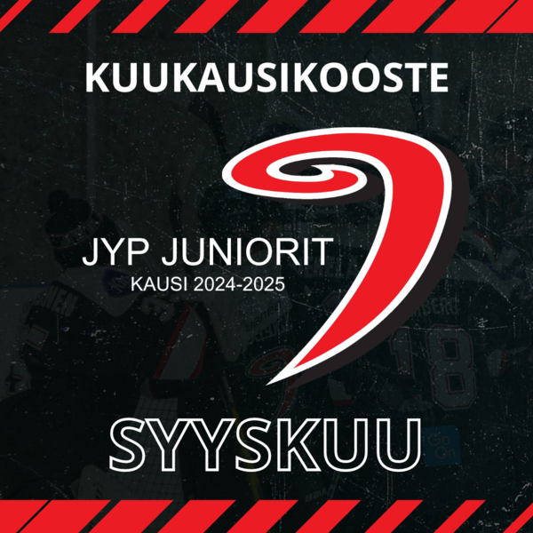 JYP Junioreiden kuukausikooste: Syyskuu 