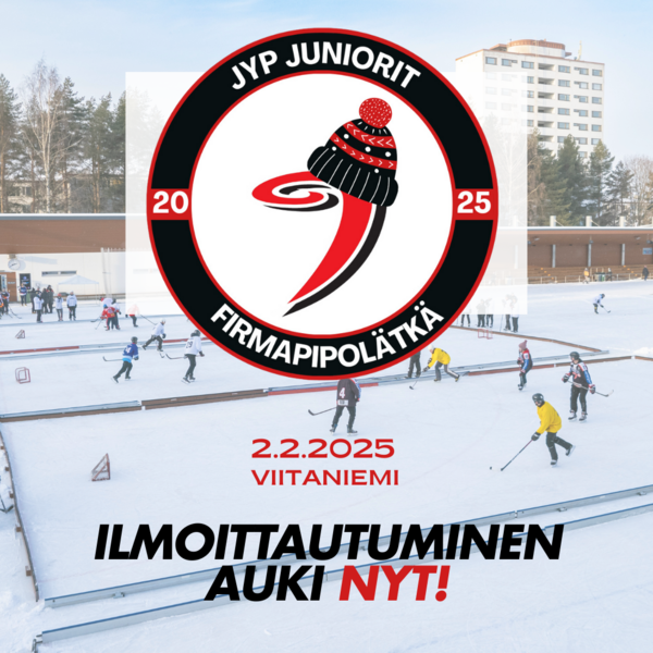 JYP Junioreiden Firmapipolätkä tulee taas - Varmista paikkasi! 