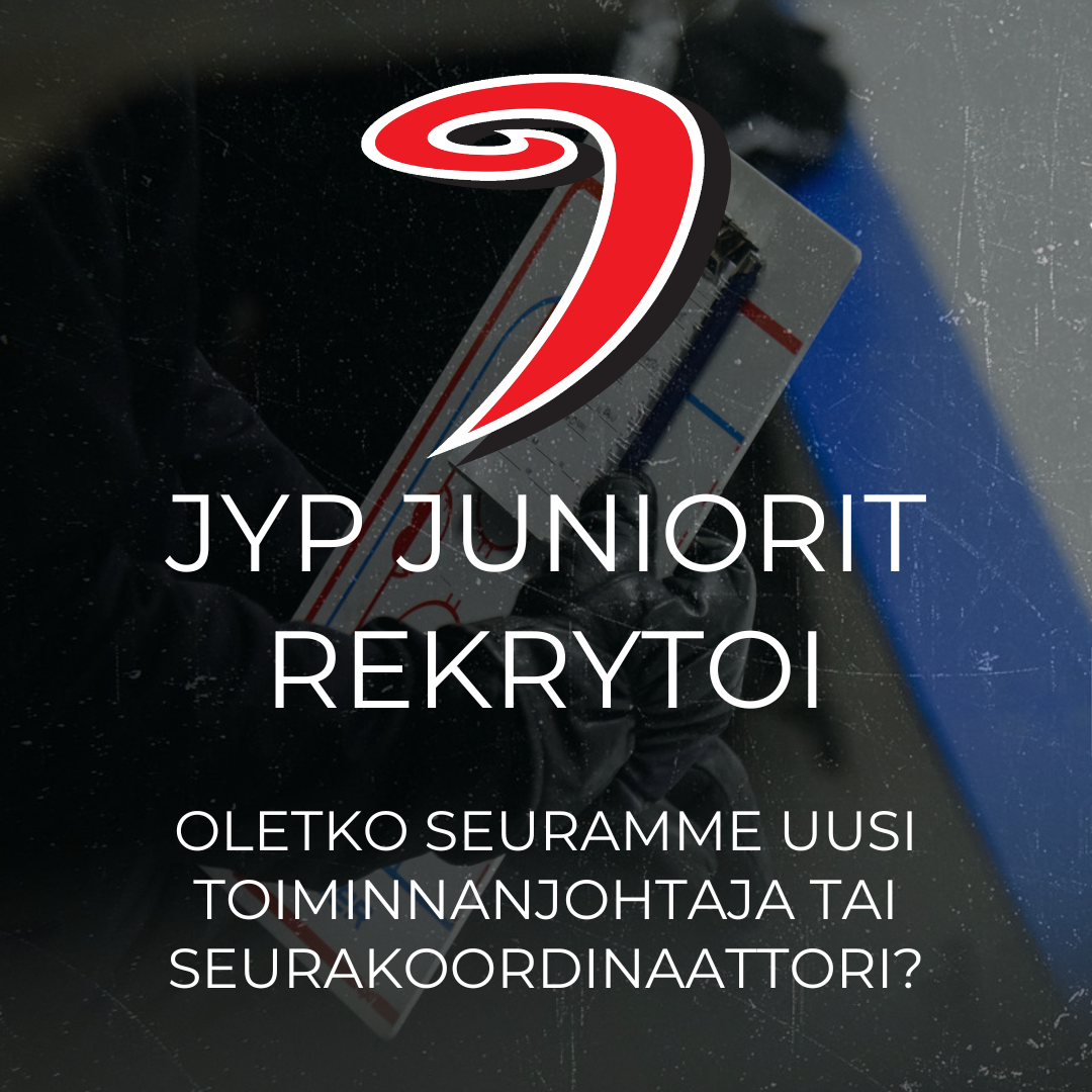 JYP JUNIORIT REKRYTOI: Toiminnanjohtaja & Seurakoordinaattori