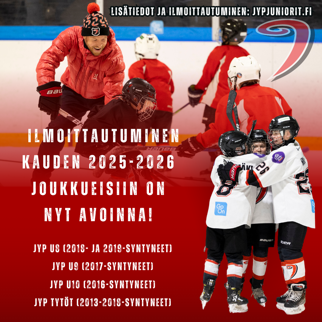 Ilmoittautuminen avattu 2025-2026 joukkueisiin!