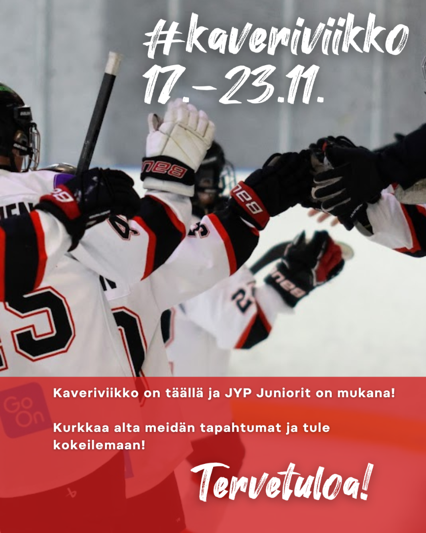 #kaveriviikko 17.-23.11.2025 - tuo kaveri jäälle!