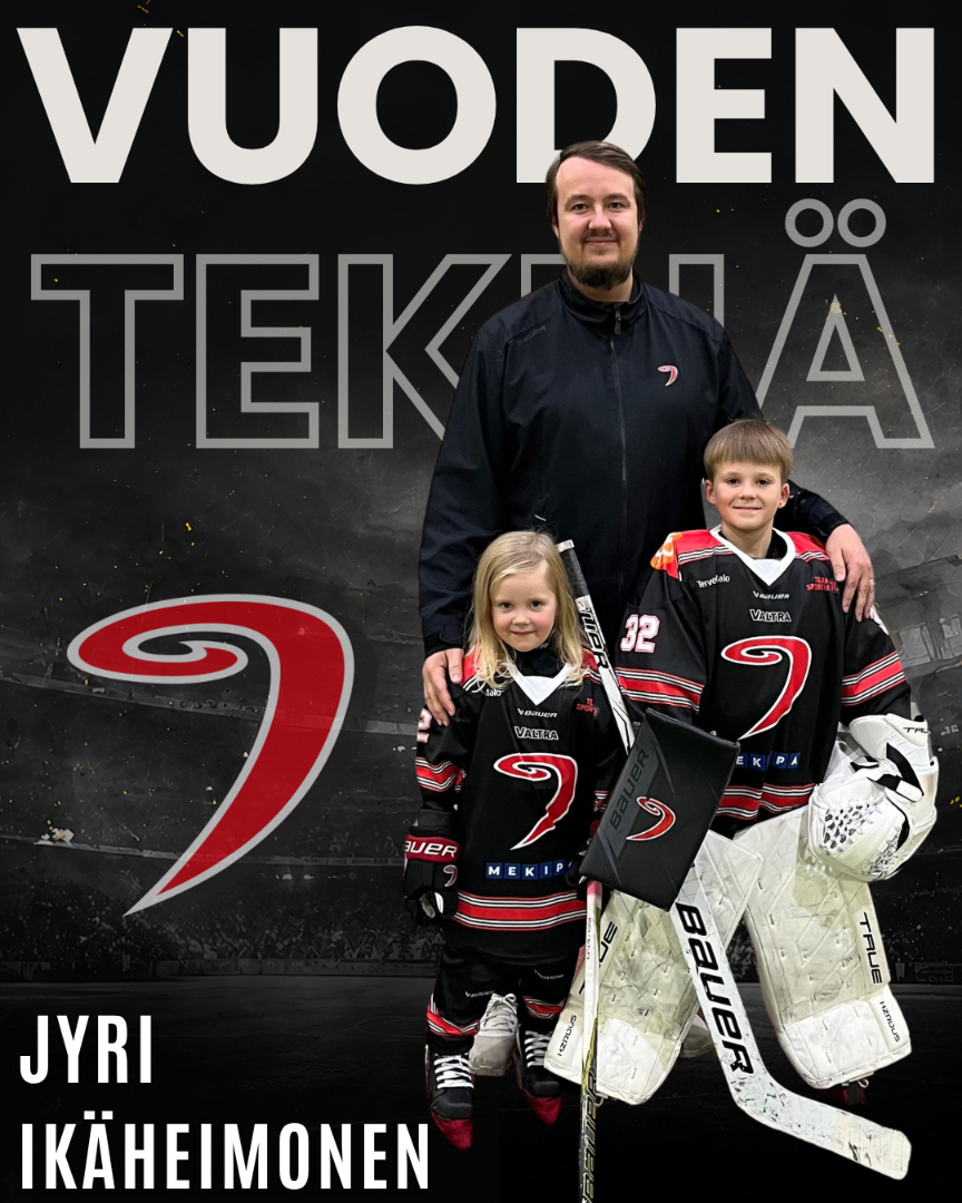 ​JYP Junioreiden Vuoden Tekijä 2026 Jyri Ikäheimonen
