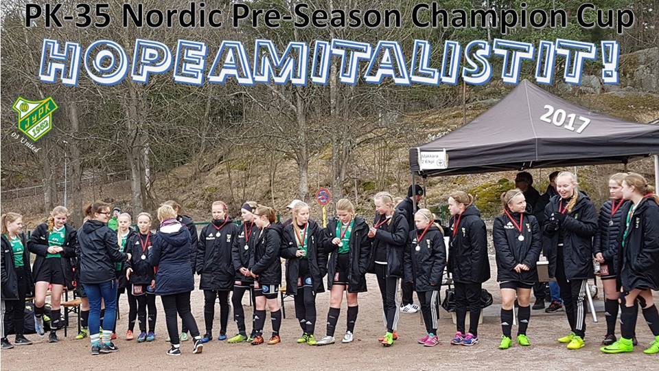 JyPK03 U taipui PK-35 Pre-season Nordic Cup Champion finaalissa hienosti hopealle
