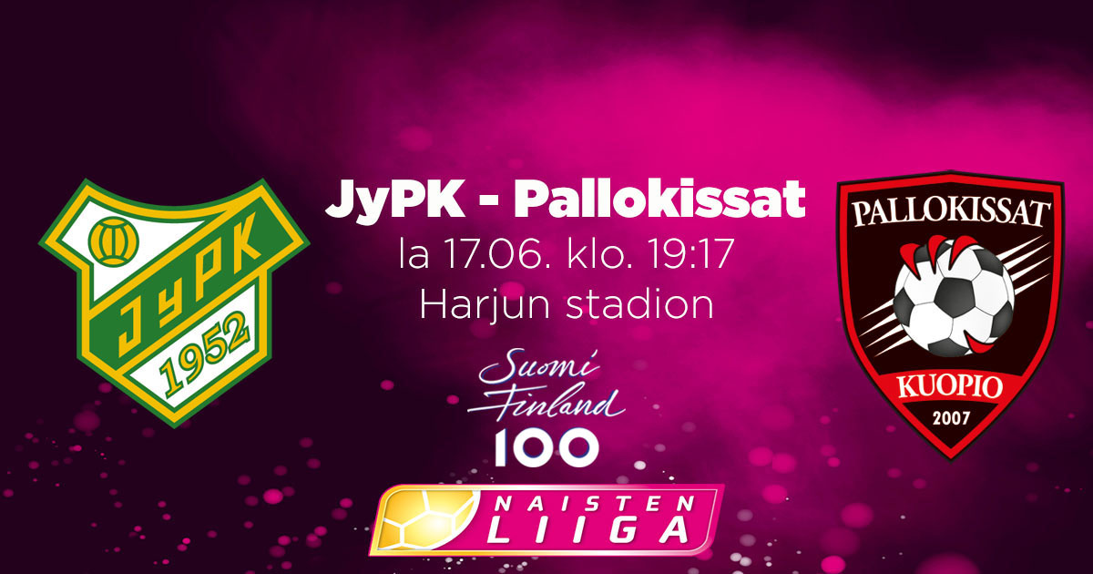 Ennakko JyPK - Pallokissat la 17.6.17 klo 19.17 Harjun stadion