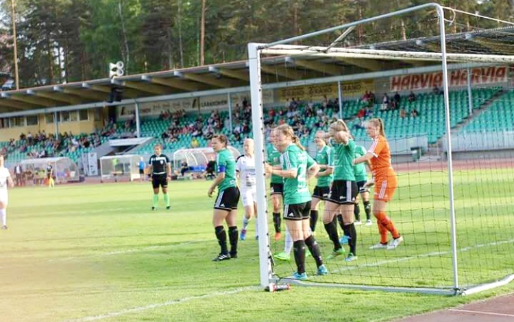 Ennakko Naisten liiga FC Honka-JyPK 21.6.2017