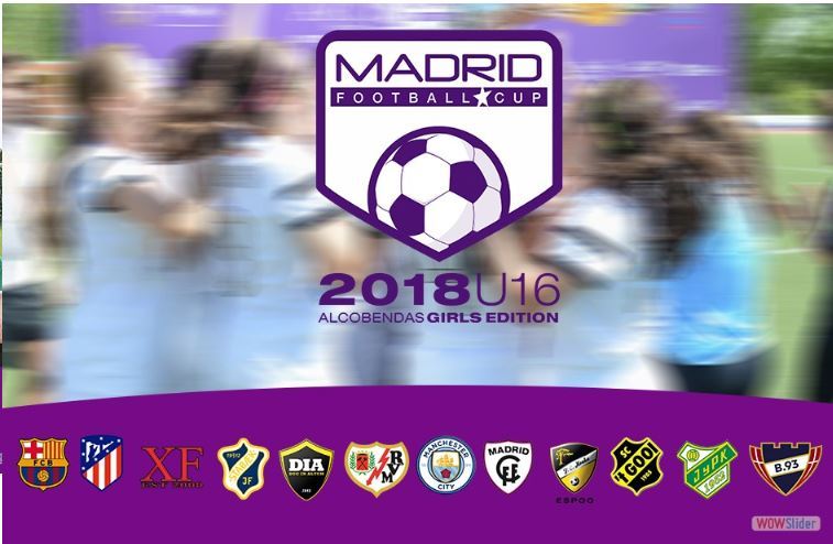 JyPK:n 02-ikäiset B-tytöt pääsiäisenä Madrid Football Cup 2018U16 -turnauksessa, tuloksia ja kuvia