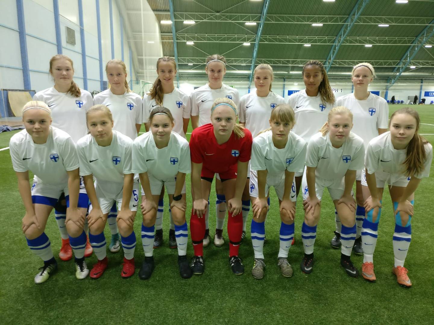 Annu E. Korhonen mukana U16-maajoukkueleirillä 4. - 7.12.2018