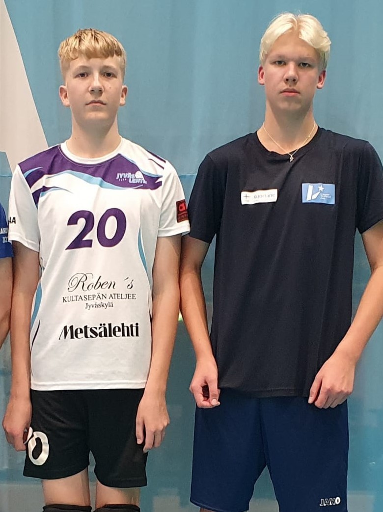 C-pojat Taavi ja Vertti U16 -maajoukkueen katsastusleirille!