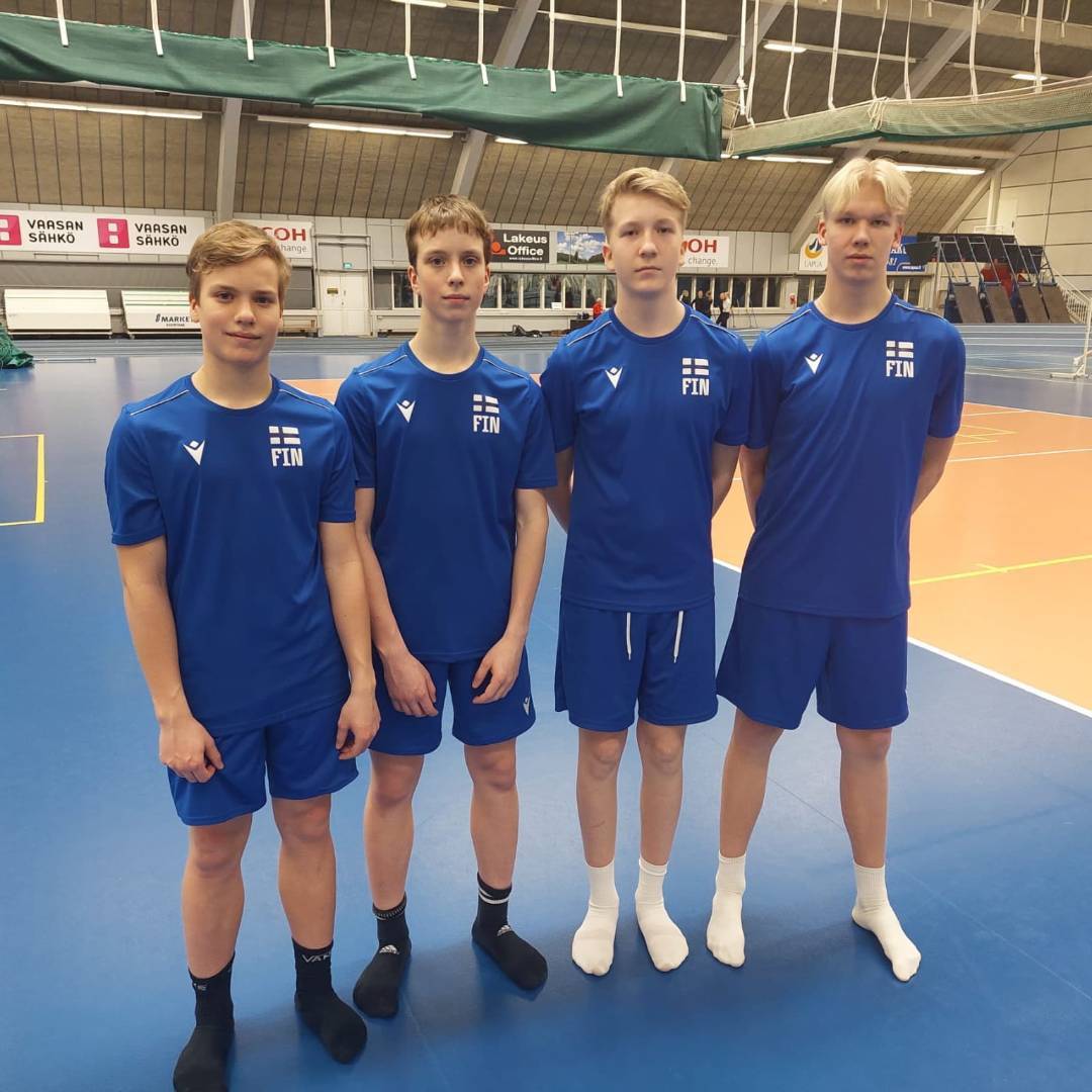 JyLe-pojat U16-maajoukkueen leirillä