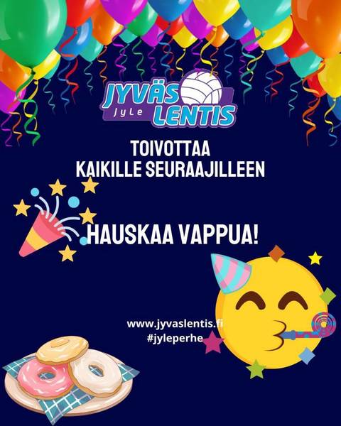Hauskaa vappua!