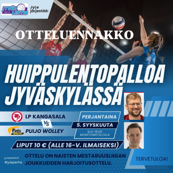 ​🏐 HUIPPULENTISTÄ JYVÄSKYLÄN MONNARILLA 5.9.! 🏐