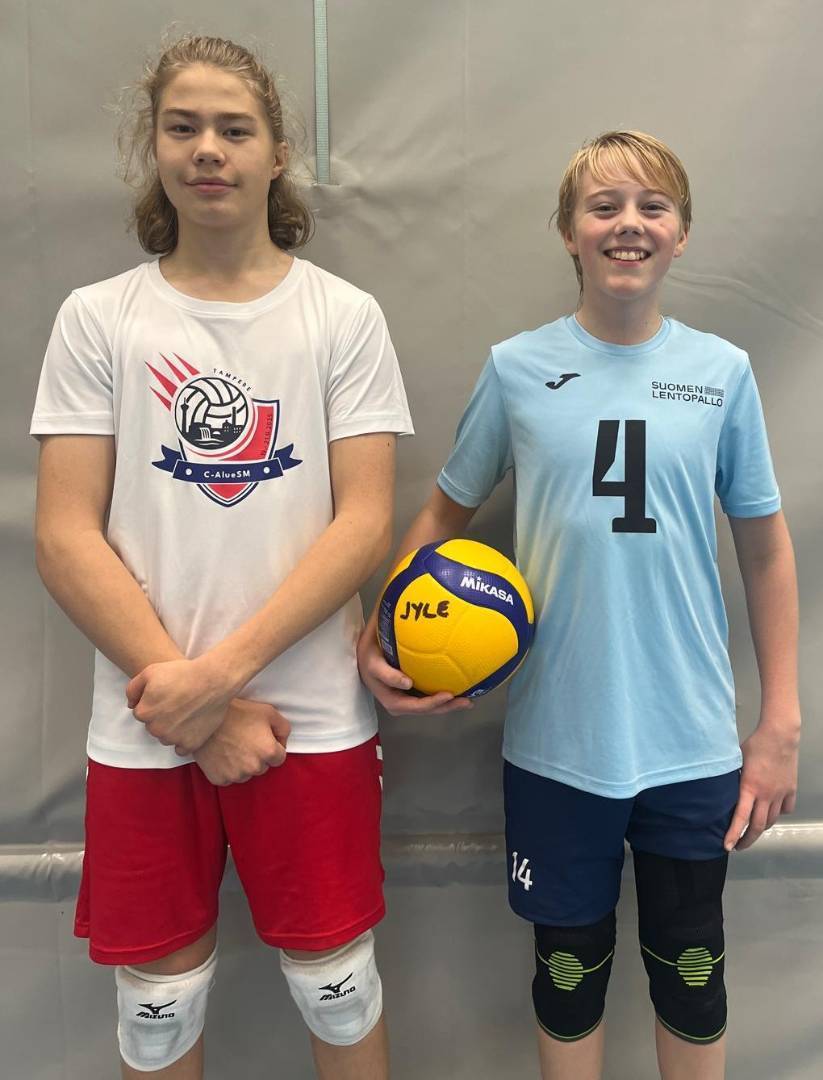 Arttu ja Peetu maajoukkueen harjoitusryhmään!