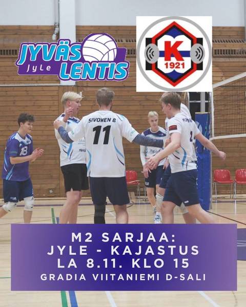 ​JyLe isännöi Kajastusta 2-sarjan mittelössä lauantaina