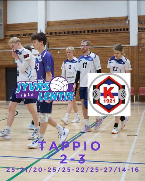 Miehille niukka 2-3 -tappio