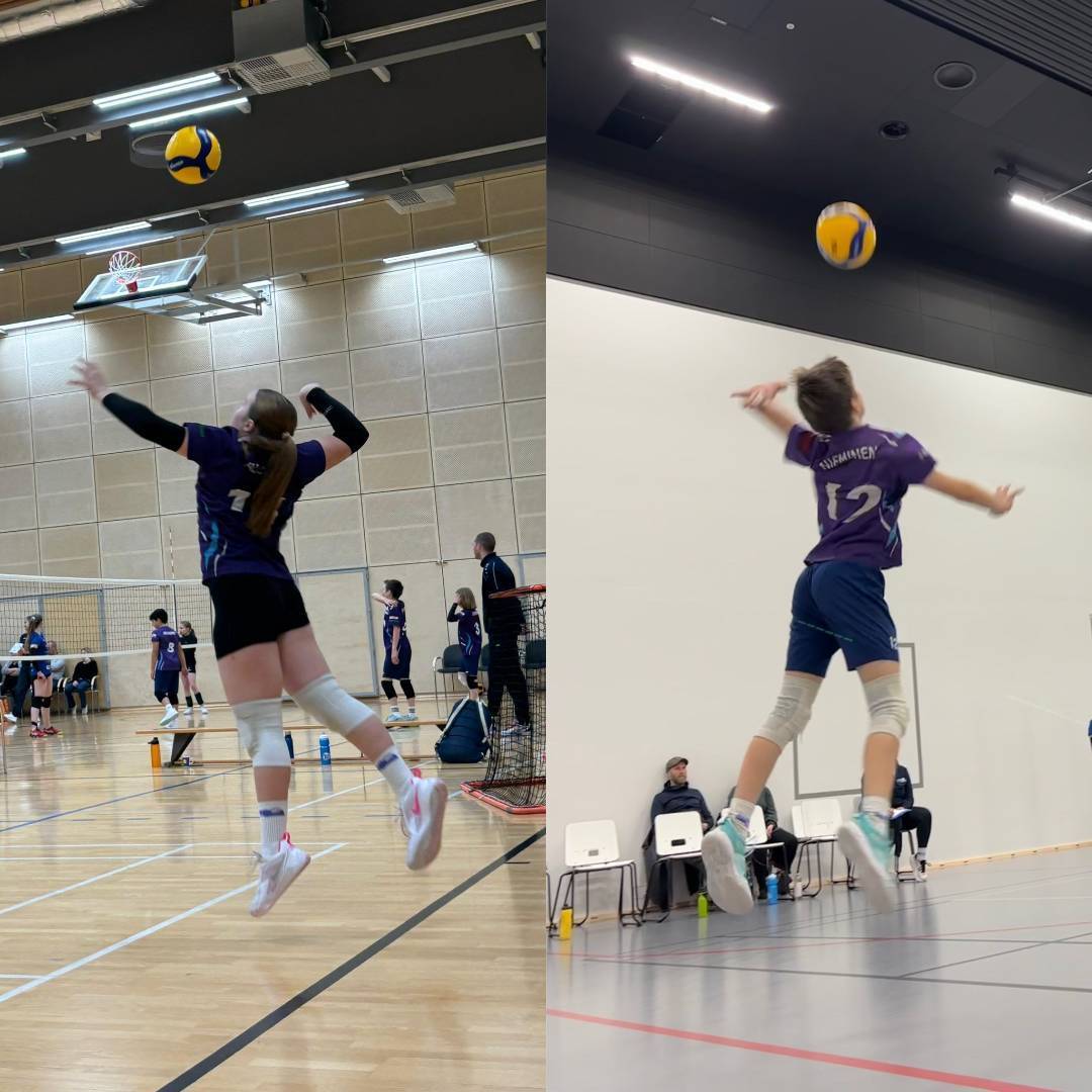 Helmi Alonen ja Väinö Nieminen maajoukkueleirille