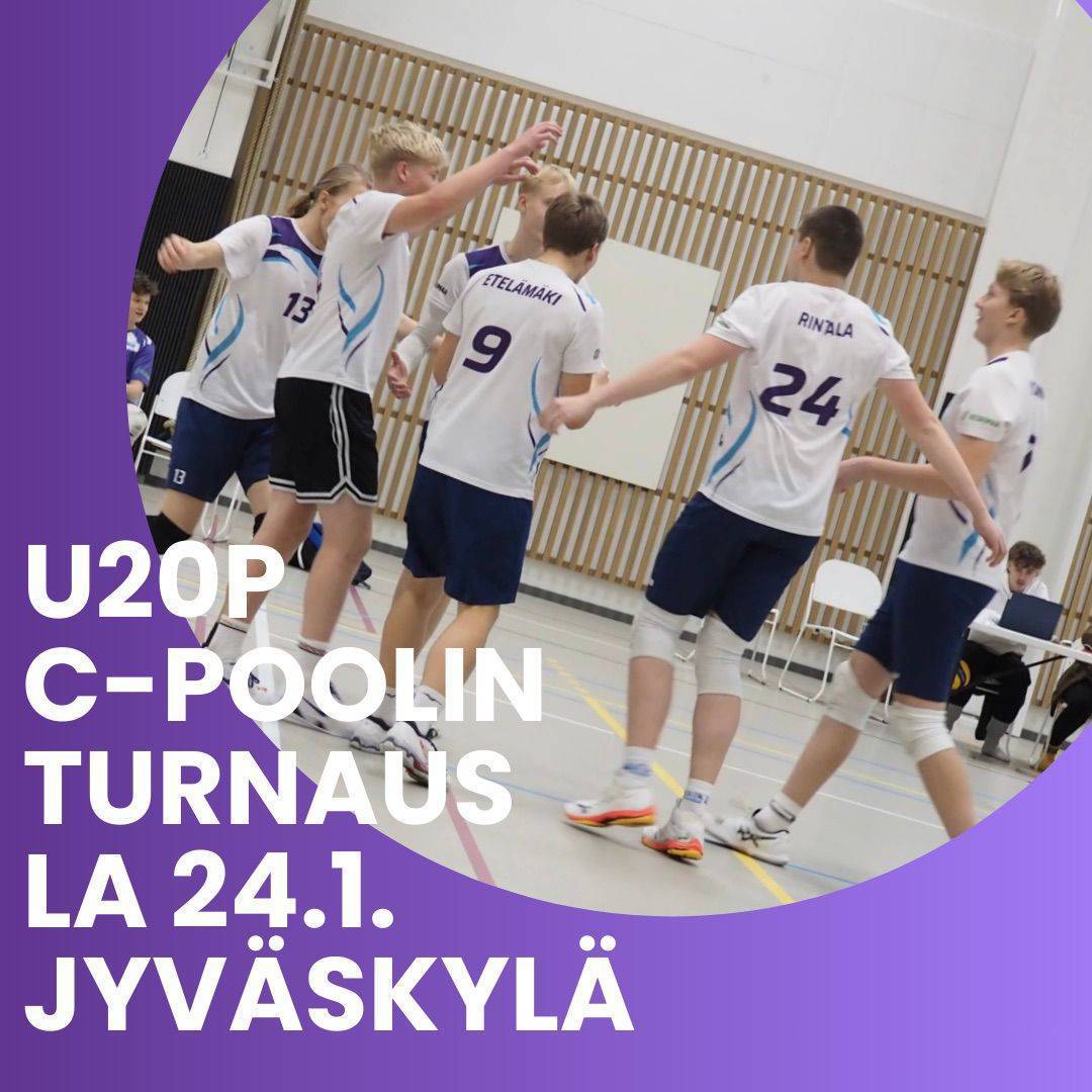 U20-poikien C-poolin turnaus Harjulla lauantaina