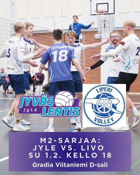 LiVo saapuu JyLen vieraaksi sunnuntaina 1.2. klo 18.00