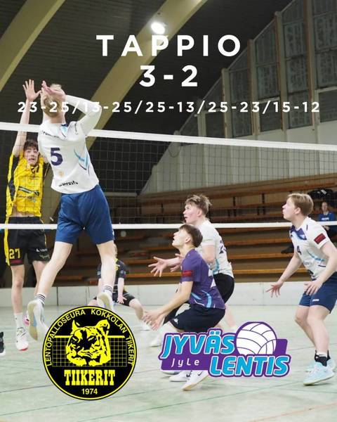 Kokkolasta niukka 2-3 -tappio