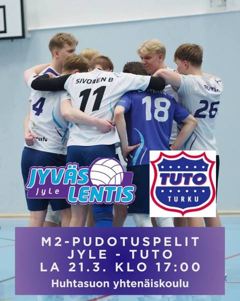 M2-pudotuspelit käyntiin TUTOa vastaan
