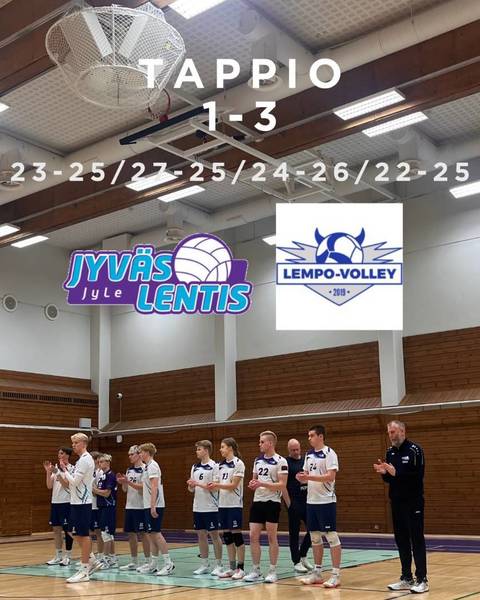 Lempo kaatoi JyLe-miehet tasaisessa kamppailussa
