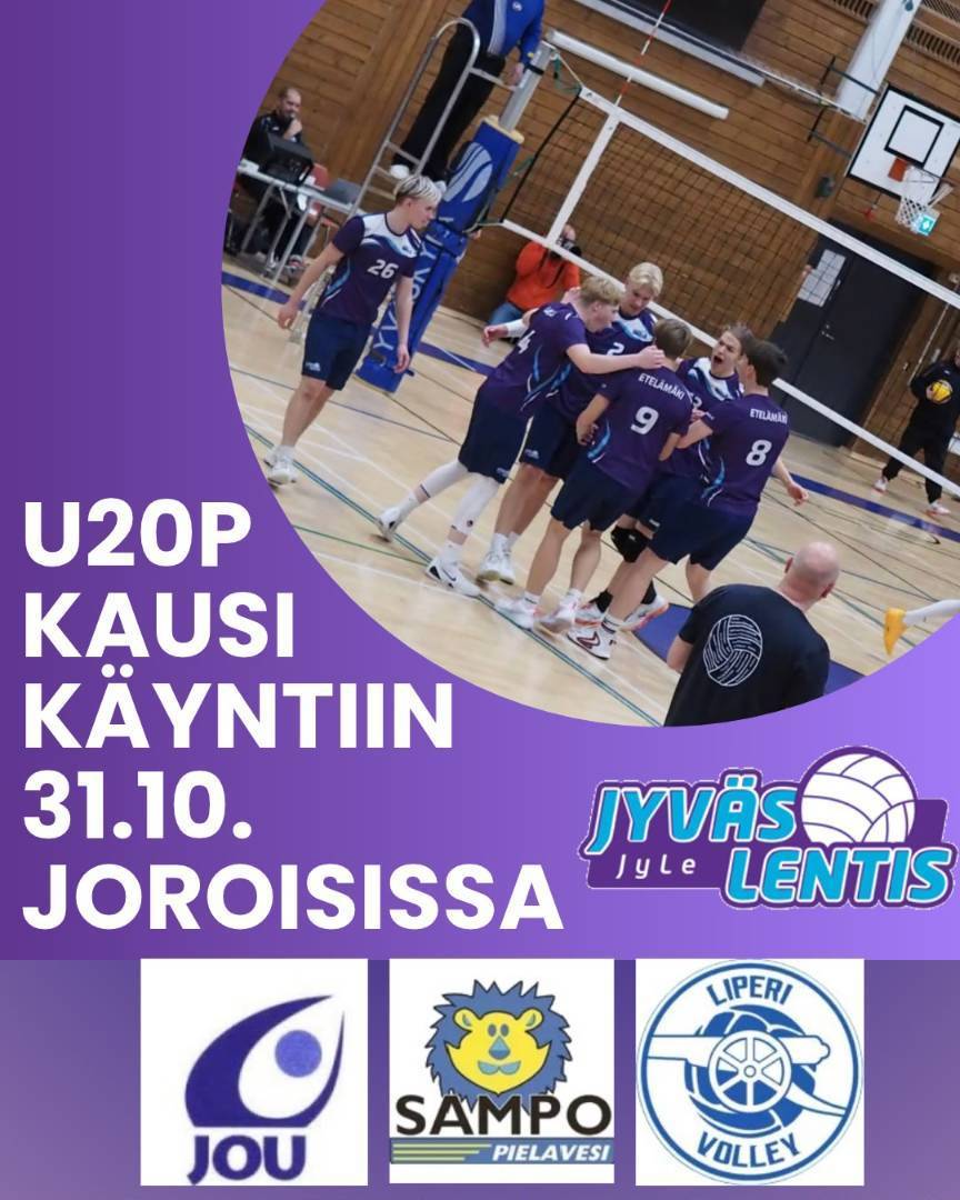 U20-poikien kausi käyntiin Joroisissa!
