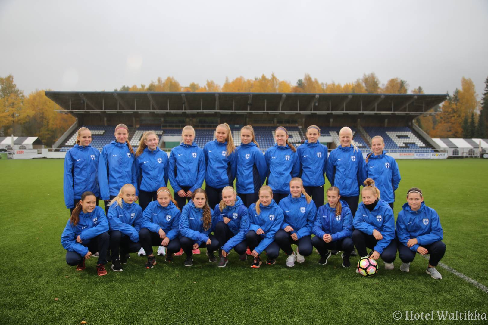 Suomen U16-tyttöjen maajoukkue leireilee Eerikkilässä 5.-8.12.