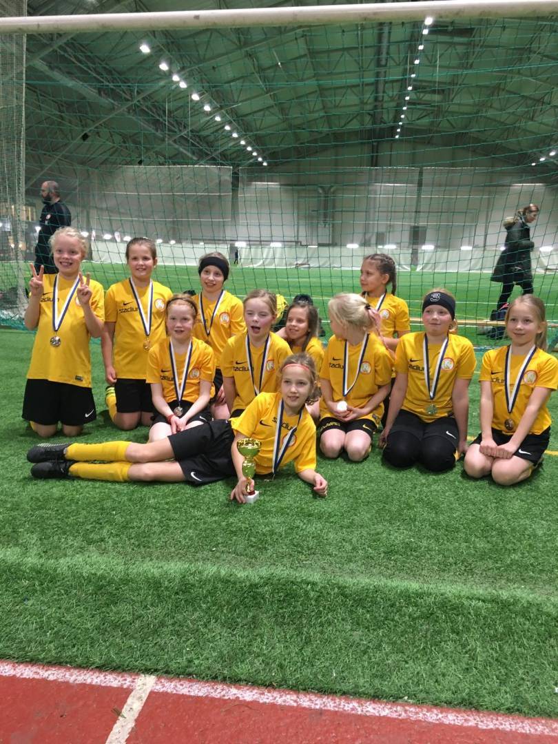 FC Rauman turnauksessa hopeaa
