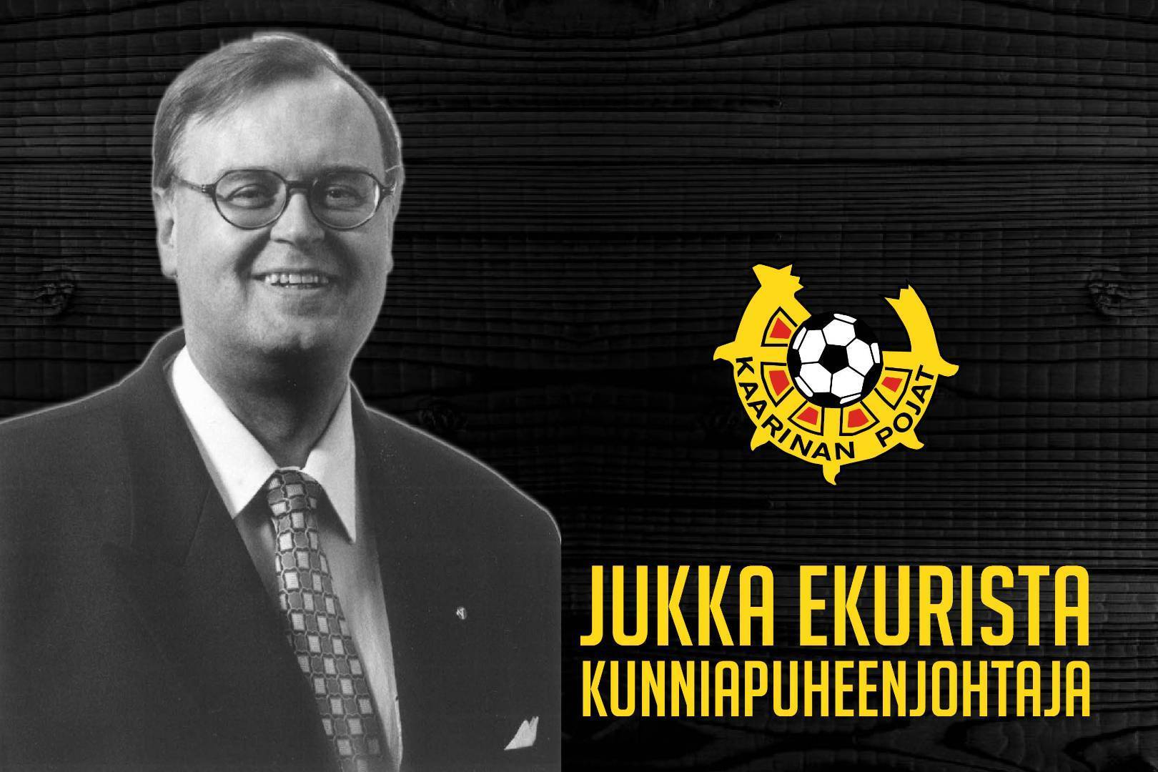 KaaPon kevätkokous kutsui Jukka Ekurin kunniapuheenjohtajaksi