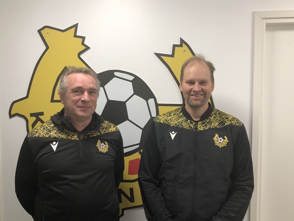 Tero Forss ja Markku Tolonen Naisten valmennuskaksikko! 