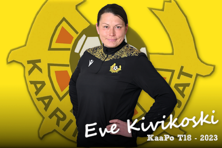 Vastuuvalmentaja kaudelle 2023 - Eveliina Kivikoski!
