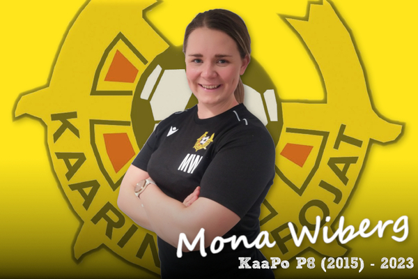Mona Wiberg P7 (2015) joukkueen vastuuvalmentajaksi!