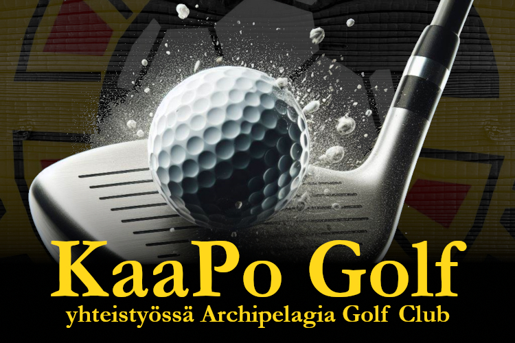 KaaPo goes golf – Tule mukaan tukemaan paikallista urheilu- ja nuorisotyötä!