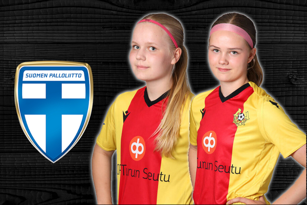 Venla ja Viivi mukana Suomen Palloliiton U16 UEFA A -malliryhmäleirillä