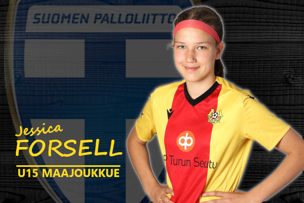 Jessica Forsell U15 maajoukkueen mukaan Serbiaan