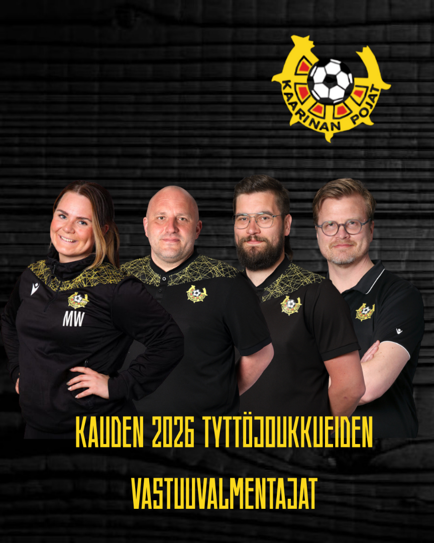 Tyttöpuolen vastuuvalmentajia nimetty kaudelle 2026