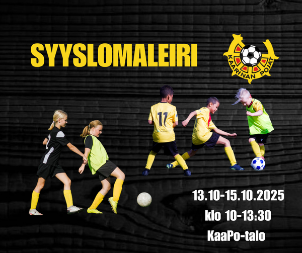 Syyslomalla leireillään!