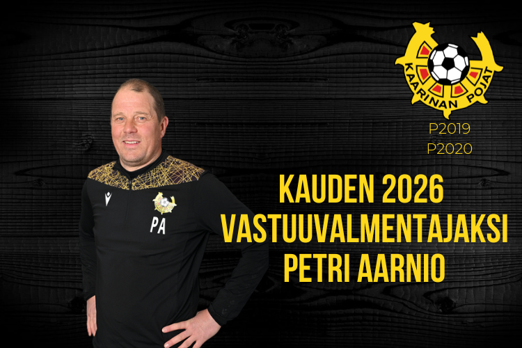 Kauden 2026 sopimusuutisia  - Petri Aarnio!