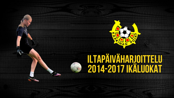 Iltapäiväharjoittelun syyskausi käynnistyy!