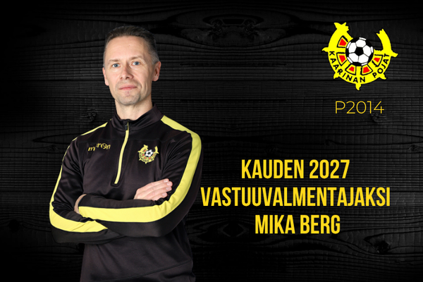 Kauden 2027 sopimusuutisia - Mika Berg